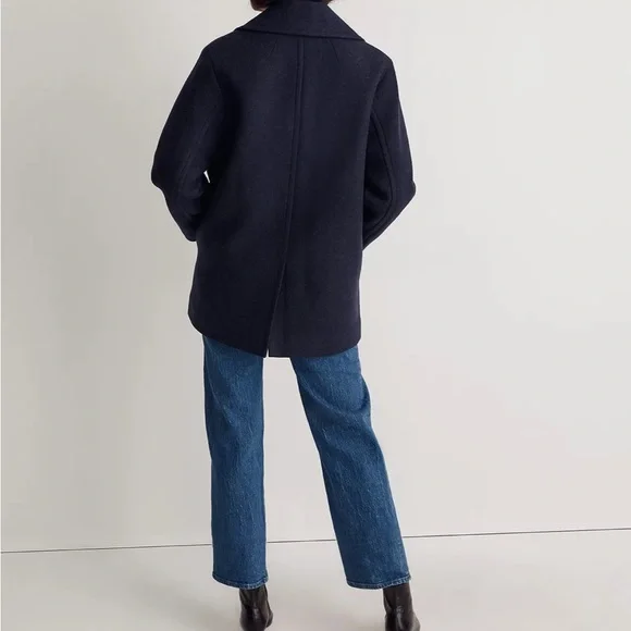 Madewell Carville Oversized Peacoat in Insuluxe Fabric - Picture 3 of 5